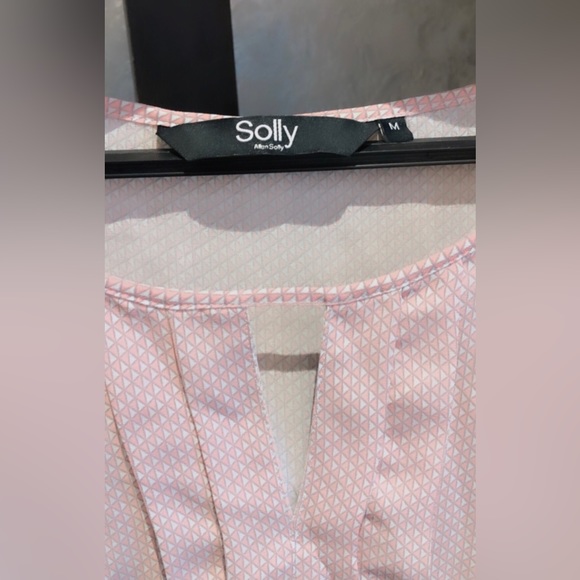 Allen Solly Women’s top in light pink, white colour. - Picture 3 of 4